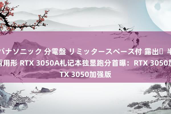 パナソニック 分電盤 リミッタースペース付 露出・半埋込両用形 RTX 3050A札记本独显跑分首曝：RTX 3050加强版